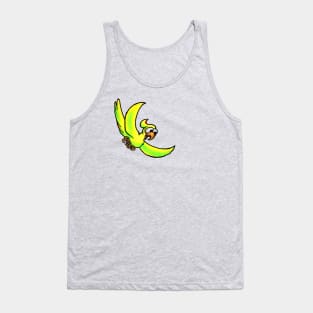 Colorful Cartoon Bird 4 Tank Top